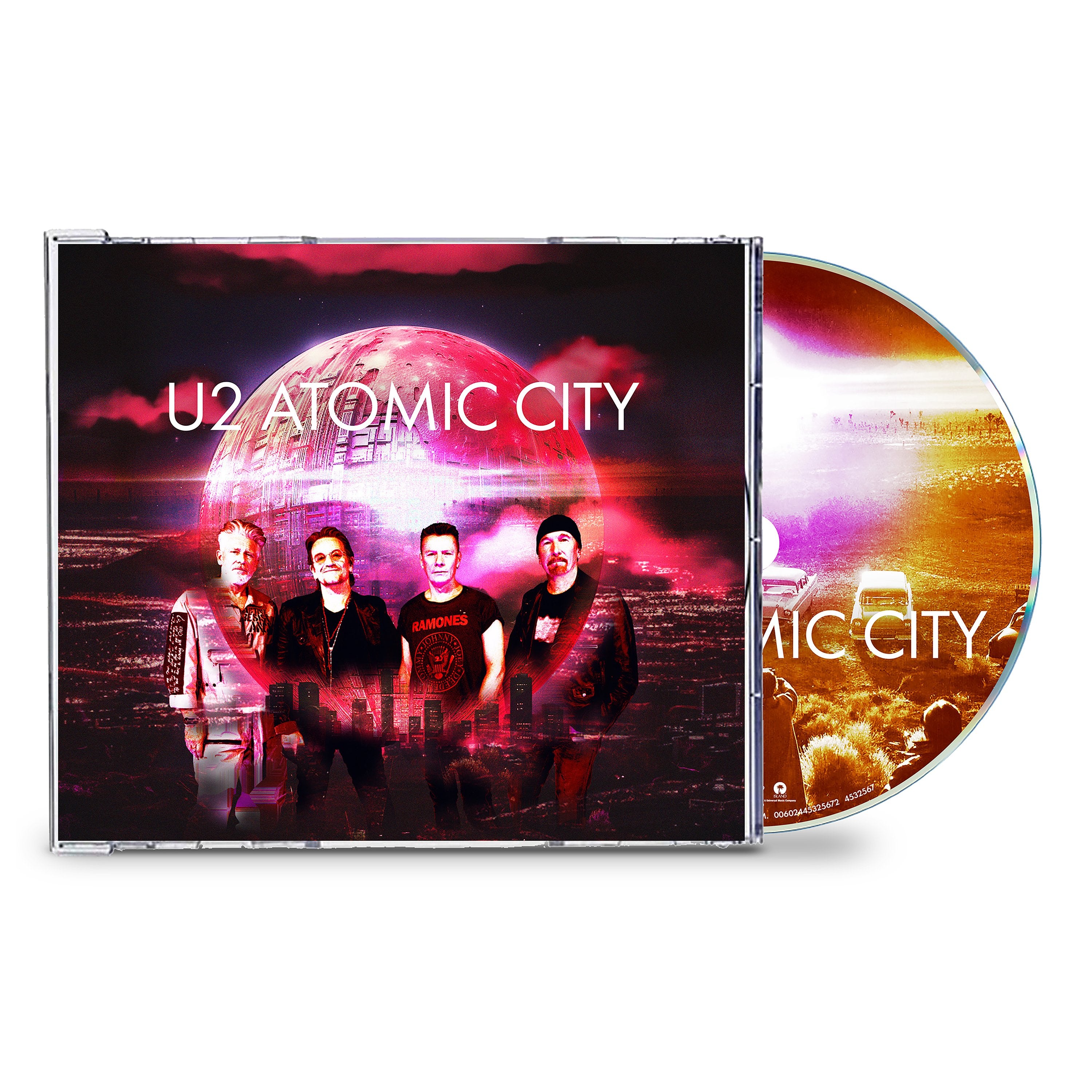 Atomic City Limited Edition CD Single U2