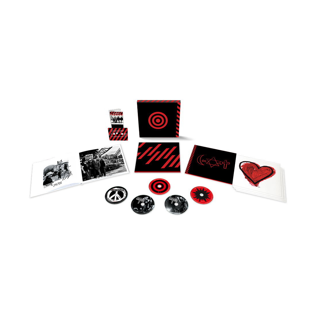 How To Dismantle An Atomic Bomb (20th Anniversary) 5CD Super Deluxe Collectors Boxset + Cassette (Limited Edition)