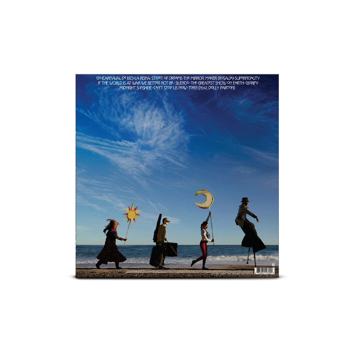 U2 - Carnaval De Luz, Dark Blue Marble Vinyl