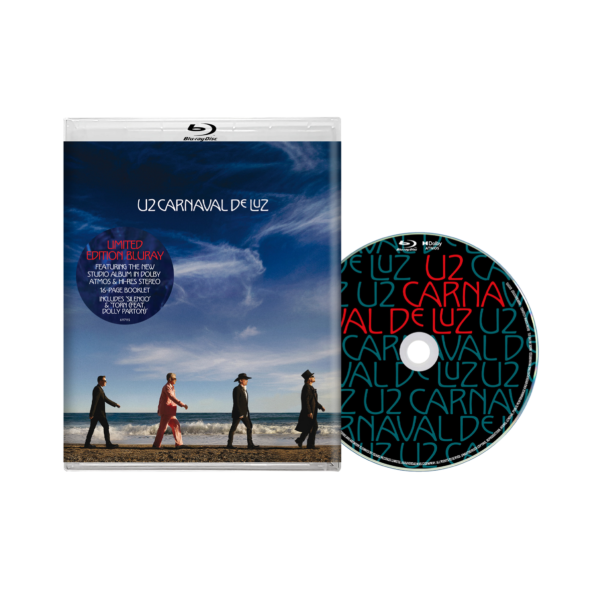 U2 - Carnaval De Luz, Limited Edition Blu-ray